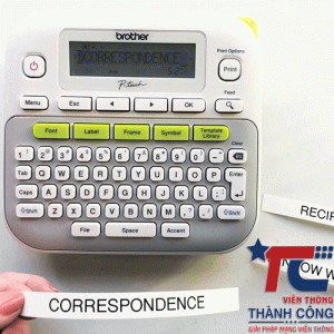 Máy in nhãn Brother PT-D210 Hàng chính hãng